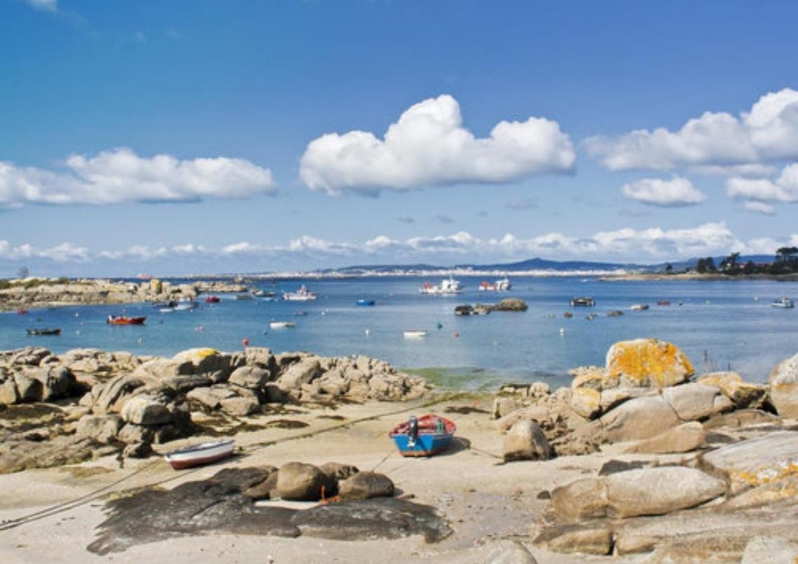 Apartamento El Rincon De Elia, Haz Realidad Tu Sueno De Vivir Con Vistas Al Mar Villanueva De Arosa Exterior photo