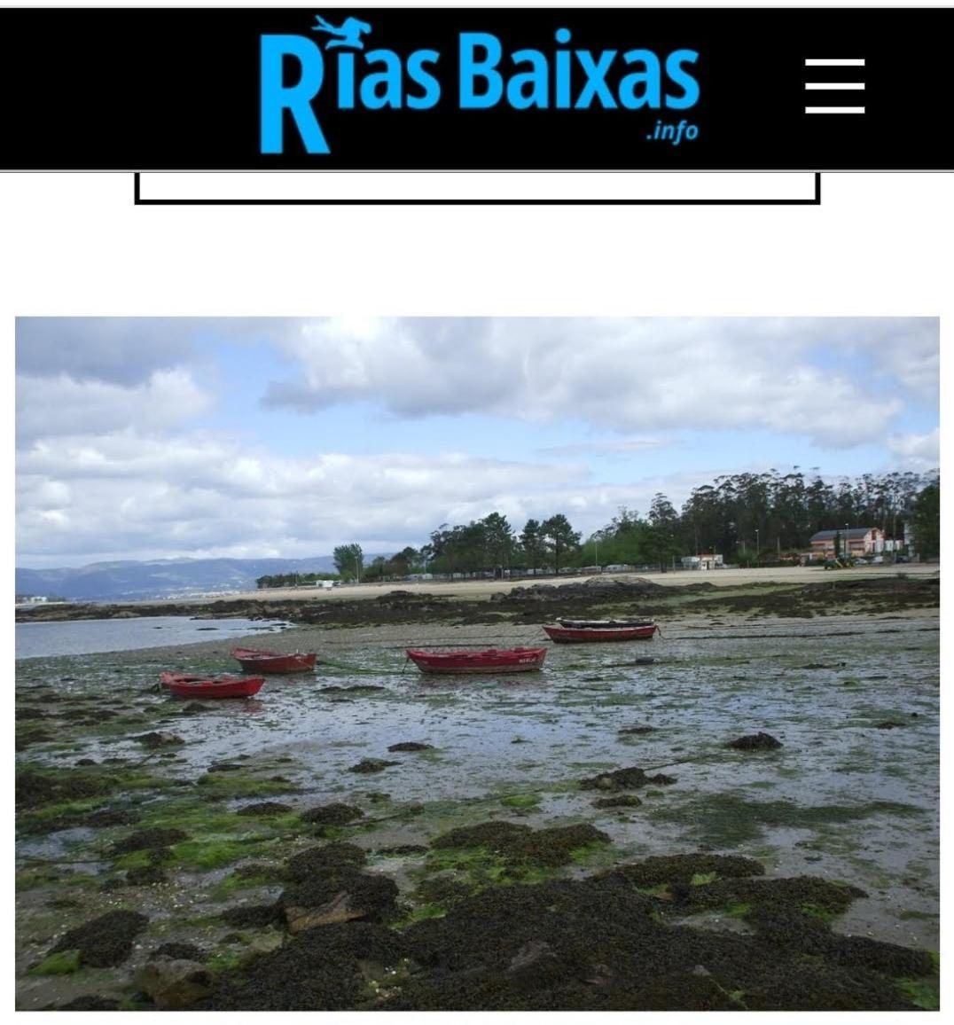 Apartamento El Rincon De Elia, Haz Realidad Tu Sueno De Vivir Con Vistas Al Mar Villanueva De Arosa Exterior photo
